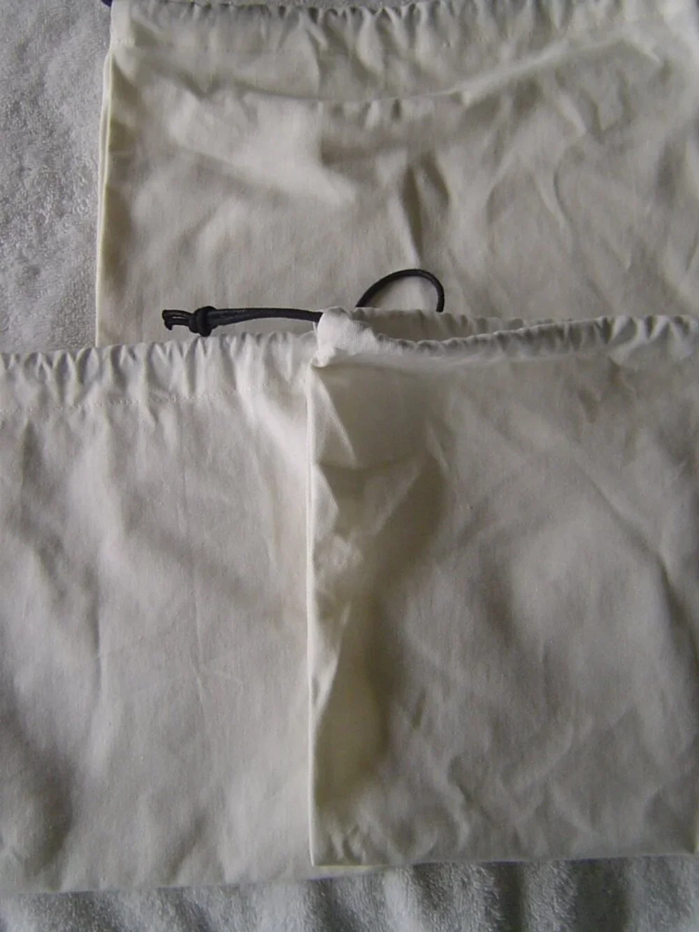 AUTHENTIC COACH LOT OF 3 COACH CANVAS DUST BAGS 12"X8" - Picture 8 of 9